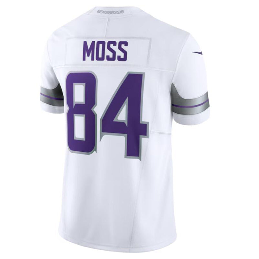 Punc MN.Vikings #84 Randy Moss White Alternate Retired Player Game Stitched Jerseys