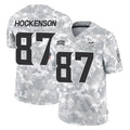Punc MN.Vikings #87 T.J. Hockenson Player Arctic Camo Salute To Service Limited Game Stitched Jerseys