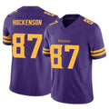 Punc MN.Vikings #87 T.J. Hockenson Player Purple Limited Alternate Vapor F.U.S.E. Home Game Stitched Jerseys