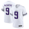 Punc MN.Vikings #9 J.J. McCarthy White Alternate Game Player American Stitched Jerseys