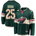 Punc M.Wild #25 Jonas Brodin Green Breakaway Jerseys