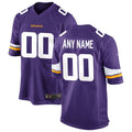 Punc Custom MN.Vikings Game Home Stitched Jerseys