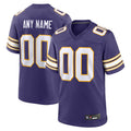 Punc Custom MN.Vikings Secondary Alternate Game Stitched Jerseys
