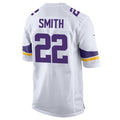 Punc MN.Vikings #22 Harrison Smith Player White Home Game Stitched Jerseys
