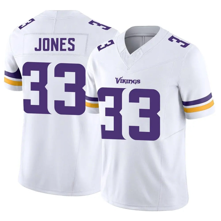 Punc MN.Vikings #33 Aaron Jones Player White Vapor F.U.S.E. Limited Stitched Jerseys