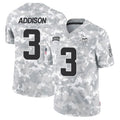 Punc MN.Vikings #3 Jordan Addison Player Arctic Camo Salute to Service Limited Stitched Jerseys