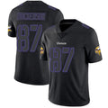 Punc MN.Vikings #87 T.J. Hockenson Player Limited Black Impact Game Stitched Jerseys