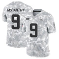 Punc MN.Vikings #9 J.J. McCarthy Player Arctic Camo Salute to Service Limited Stitched Jerseys