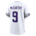 Punc MN.Vikings #9 J.J. McCarthy Player White Alternate Game Stitched Jerseys
