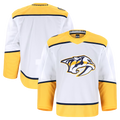 Punc N.Predators White Away Authentic Pro Jerseys