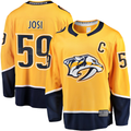 Punc N.Predators #59 Roman Josi Gold Home Breakaway Jerseys
