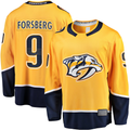 Punc N.Predators #9 Filip Forsberg Gold Home Breakaway Jerseys