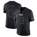 Punc NE.Patriots #13 Mack Hollins Player Black Impact LImited Home Game Stitched Jerseys