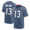 Punc NE.Patriots #13 Mack Hollins Player Blue Rivalries Collection Home Game Stitched Jerseys
