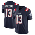 Punc NE.Patriots #13 Mack Hollins Player Navy Vapor Untouchable Home Game Stitched Jerseys