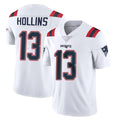 Punc NE.Patriots #13 Mack Hollins Player White Vapor Untouchable Home Game Stitched Jerseys