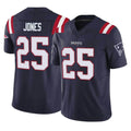 Punc NE.Patriots #25 Marcus Jones Player Navy Limited Vapor F.U.S.E. Home Game Stitched Jerseys