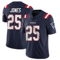 Punc NE.Patriots #25 Marcus Jones Player Navy Vapor Untouchable Home Game Stitched Jerseys