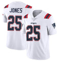 Punc NE.Patriots #25 Marcus Jones Player White Vapor Untouchable Home Game Stitched Jerseys