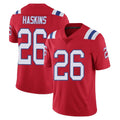 Punc NE.Patriots #26 Hassan Haskins Player Red Vapor Untouchable Home Game Stitched Jerseys