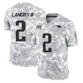 Punc NE.Patriots #2 Harold Landry III Player Arctic Camo Salute To Service Limited Game Stitched Jerseys