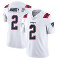 Punc NE.Patriots #2 Harold Landry III Player White Vapor Untouchable Home Game Stitched Jerseys