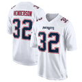 Punc NE.Patriots #32 TreVeyon Henderson Player White Fashion Limited Home Game Stitched Jerseys