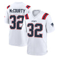 Punc NE.Patriots #32 TreVeyon Henderson Player White Home Game Stitched Jerseys