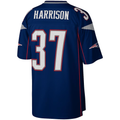 Punc NE.Patriots #37 Rodney Harrison Mitchell & Ness Navy Legacy Replica Jersey Stitched Puhic