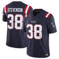 Punc NE.Patriots #38 Rhamondre Stevenson Navy Vapor F.U.S.E. Limited American Stitched Jerseys