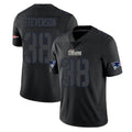 Punc NE.Patriots #38 Rhamondre Stevenson Player Black Impact LImited Home Game Stitched Jerseys