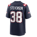 Punc NE.Patriots #38 Rhamondre Stevenson Player Navy Home Game Stitched Jerseys