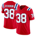Punc NE.Patriots #38 Rhamondre Stevenson Player Red Limited Vapor F.U.S.E. Home Game Stitched Jerseys