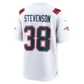 Punc NE.Patriots #38 Rhamondre Stevenson Player White Home Game Stitched Jerseys