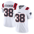 Punc NE.Patriots #38 Rhamondre Stevenson Player White Limited Vapor F.U.S.E. Home Game Stitched Jerseys