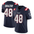 Punc NE.Patriots #48 Namdi Obiazor Player Navy Vapor Untouchable Home Game Stitched Jerseys