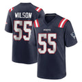Punc NE.Patriots #55 Jared Wilson Player Navy Home Game Stitched Jerseys