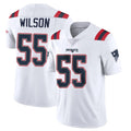Punc NE.Patriots #55 Jared Wilson Player White Vapor Untouchable Home Game Stitched Jerseys