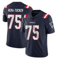 Punc NE.Patriots #75 Alijah Vera-Tucker Player Navy Vapor Untouchable Home Game Stitched Jerseys