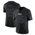 Punc NE.Patriots #85 Hunter Henry Player Black Impact LImited Home Game Stitched Jerseys