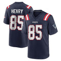 Punc NE.Patriots #85 Hunter Henry Player Navy Home Game Stitched Jerseys