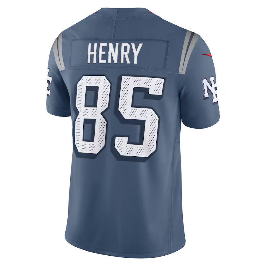 Punc NE.Patriots #85 Hunter Henry Player Storm Blue Rivalries Collection Limited Stitched Jerseys