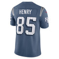 Punc NE.Patriots #85 Hunter Henry Player Storm Blue Rivalries Collection Limited Stitched Jerseys