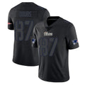 Punc NE.Patriots #87 Romeo Doubs Player Black Impact LImited Home Game Stitched Jerseys