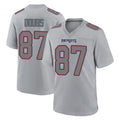 Punc NE.Patriots #87 Romeo Doubs Player Gray Fashion Limited Home Game Stitched Jerseys