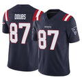 Punc NE.Patriots #87 Romeo Doubs Player Navy Limited Vapor F.U.S.E. Home Game Stitched Jerseys