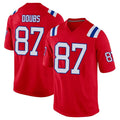 Punc NE.Patriots #87 Romeo Doubs Player Red Home Game Stitched Jerseys