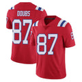 Punc NE.Patriots #87 Romeo Doubs Player Red Vapor Untouchable Home Game Stitched Jerseys