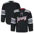Punc N.Jersey Devils Black Alternate Authentic Pro Jerseys