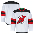 Punc N.Jersey Devils White Away Authentic Pro Jerseys